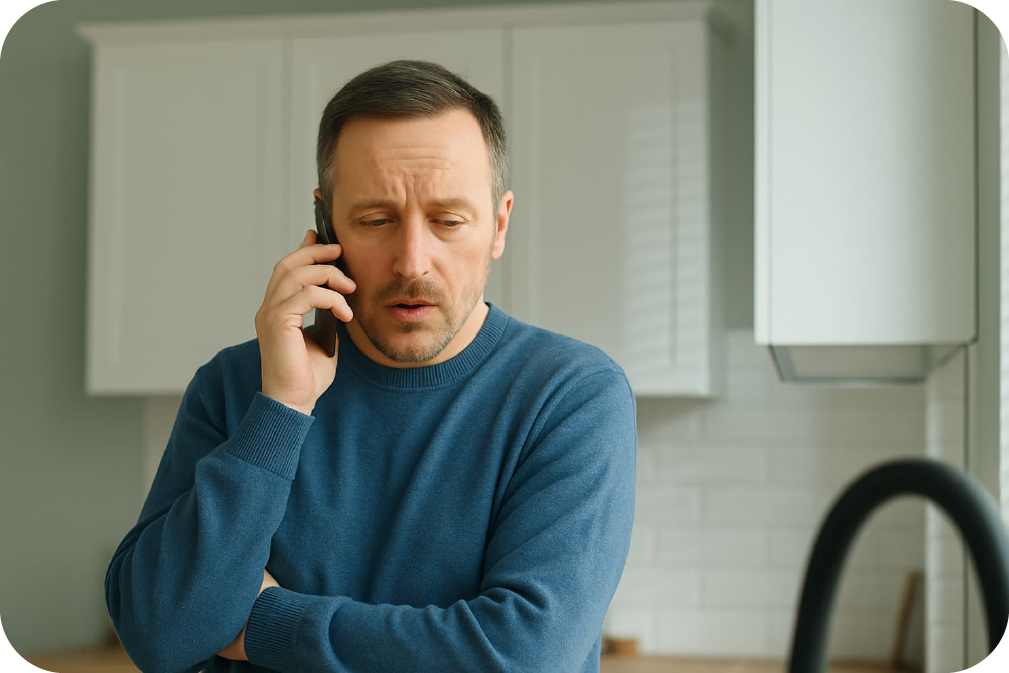 Phone icon to call JJ Home Credit complaint manager